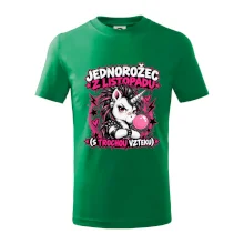 Novembrový punkový jednorožec s čírom