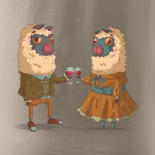 Alpaky s vínom pár