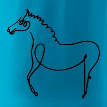 Kôň kreslený Kôň kreslený