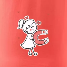 Párový motív - panáčik a magnet