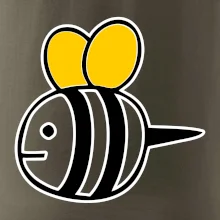 Včielka kreslená