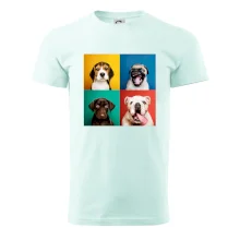 Psi šteňatá koláž