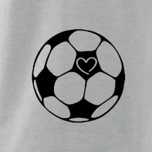 I love futbal lopta