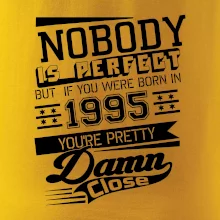 Nobody is perfect - 1995