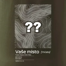 Vaše miesto - vrstevnice v obdĺžniku