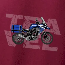 Cestovná enduro modrá