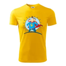 Otec superman - chlapec a chlapec Otec superman - chlapec a chlapec