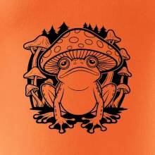 Goblincore čierna hubožaba Goblincore čierna hubožaba