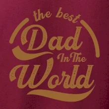 The best dad in the world - písacie