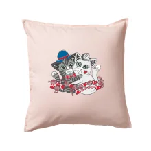 Mačky v objatí (Pecka design)