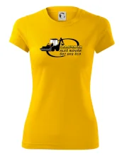 Bagrista v kruhu - vlastný nápis