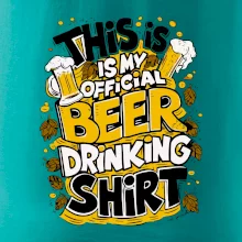 This Is My Official Drinking Shirt - chmel
