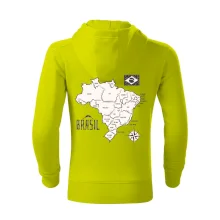 Brazília mapa s názvami regiónov Brazília mapa s názvami regiónov