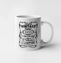 Vintage Etiketa - 1955