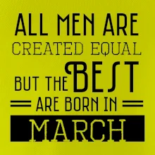 All men are created equal march