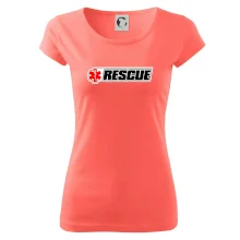 Záchranár rescue kríž červený