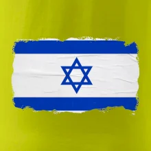 Izraelská vlajka plagát