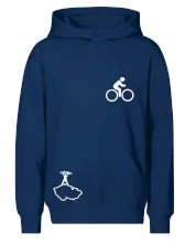 Mapa ČR + kolo na prsu