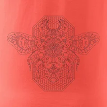 Steampunk včela čiernobiela Steampunk včela čiernobiela