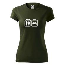 Problém cestná motorka