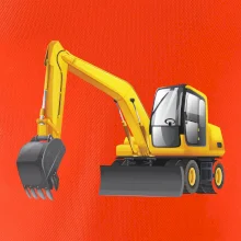 Bager bez nápisu spredu Bager bez nápisu spredu