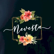 Nevesta štvorec oranžový