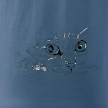 Mačka tvár kresba Mačka tvár kresba