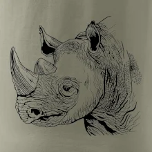 Nosorožec čiernobiely (Pecka design)