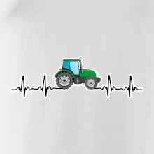 Traktor farebný ekg