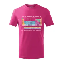 I wear this shirt periodically but only when I'm in my element