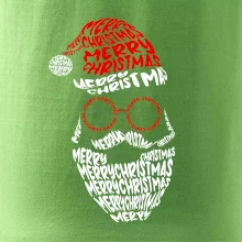 Merry Christmas obličej