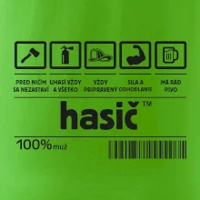 Čiarový kód - Hasič / hasička