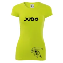 Judo nápis + postavy