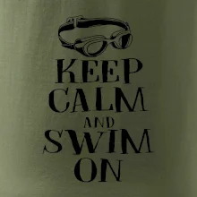 Keep calm and swim on