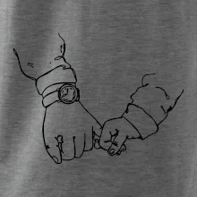 Otec a syn ruky obrys Otec a syn ruky obrys