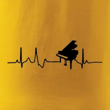 Piano ekg - krídlo