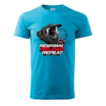 Paintballová maska – Respawn, Reload, Repeat