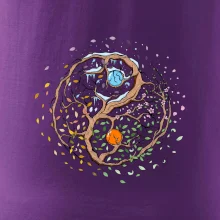 Yin & Yang strom - zima, leto