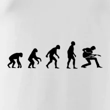 Evolúcia gitarista - kľačiaci