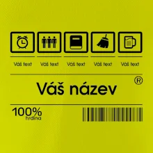 Čárový kód - Vlastní text