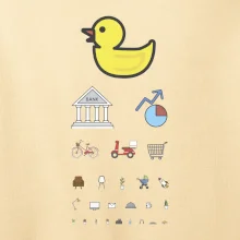 Očný test rôzne veci