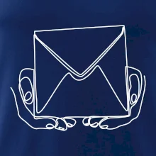 Obálka pôšták jedným ťahom Obálka pôšták jedným ťahom