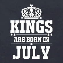 Kings are born in July