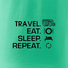 Eat sleep travel - alkovna