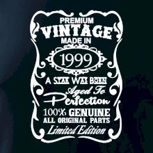 Vintage Etiketa - 1999