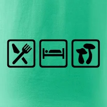 Eat Sleep Hubárčenie Eat Sleep Hubárčenie