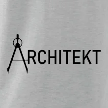 Architekt nápis