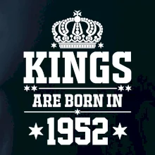 Kings are born in 1952