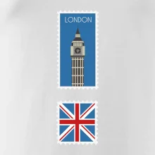 Londýn známka farebná