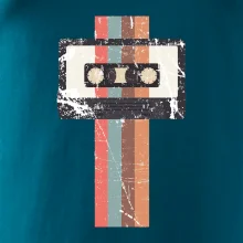 Retro kazeta - pruhy